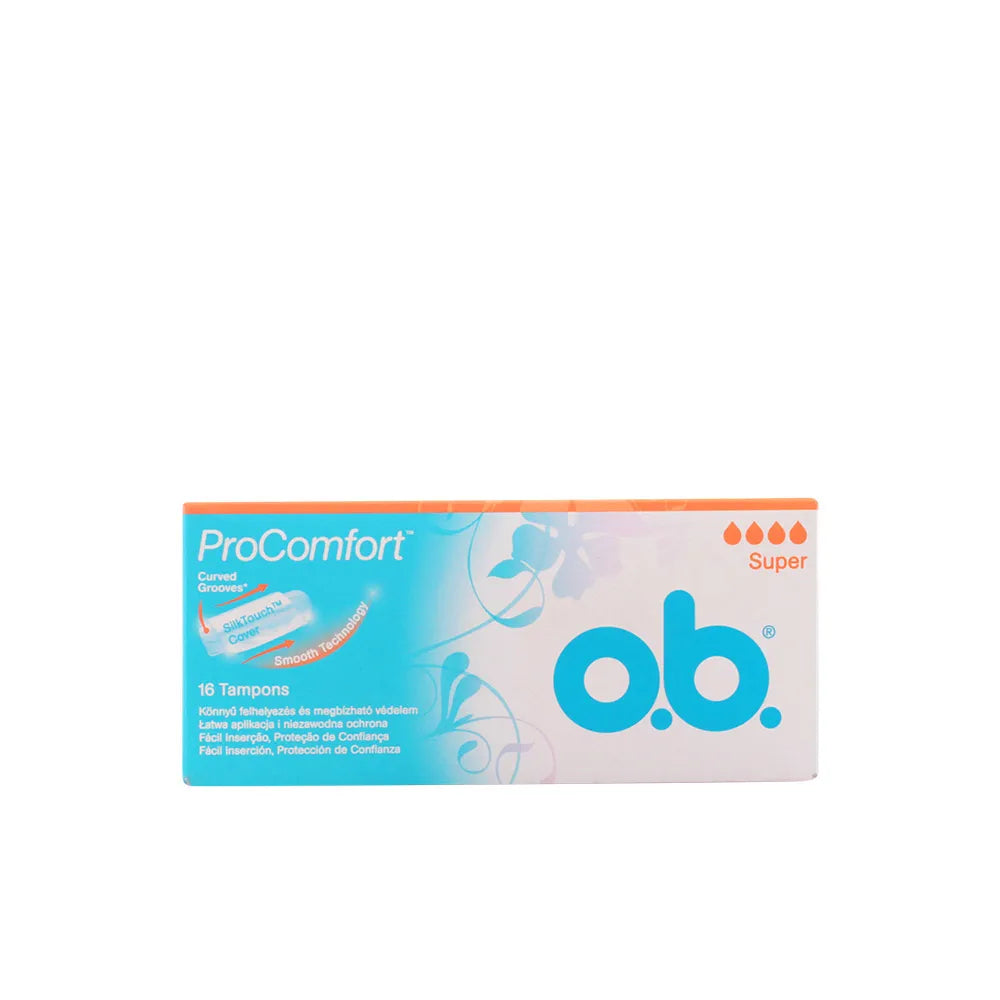 O.B. Pro Comfort Tampons Super, 16 Units