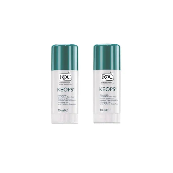 ROC Keops Stick – Deodorant Unisex, 2x40 ml
