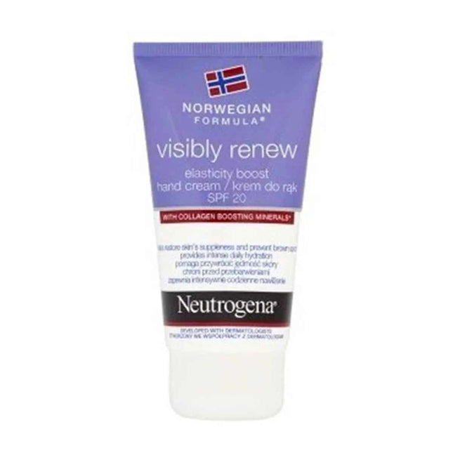 Neutrogena Visibly Renew Elasti-Boost Hand – Cream Spf 20 Unisex, 75 ml
