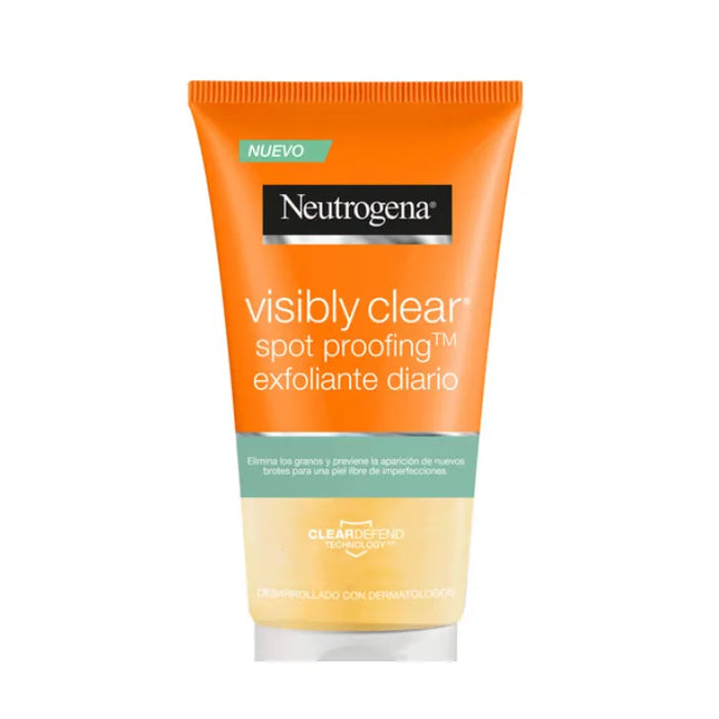 Neutrogena Visibly Clear Smoothing Scrub Oil Free Unisex, 150 ml