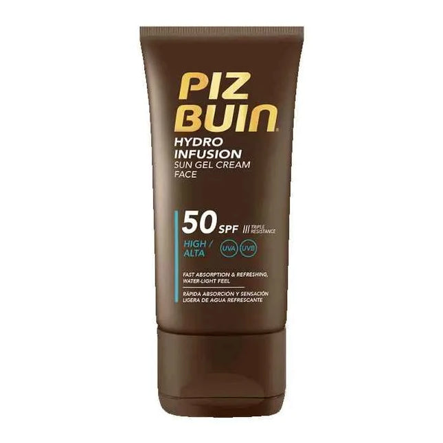 PIZ BUIN Hydro Infusion Sun Gel – Cream Face Spf50 Unisex, 50 ml