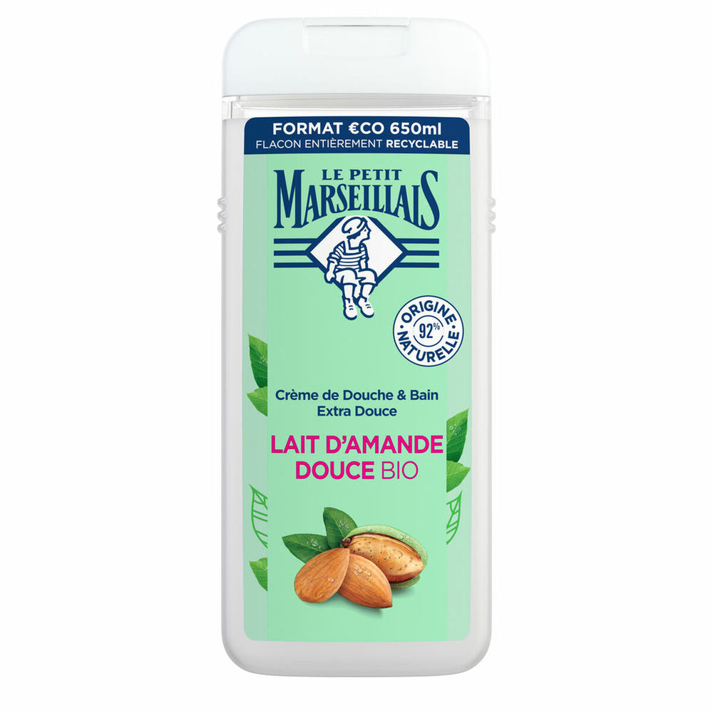 LE Petit Marseillais Gel Petit Marseillais Almendras Bio Unisex, 650 ml