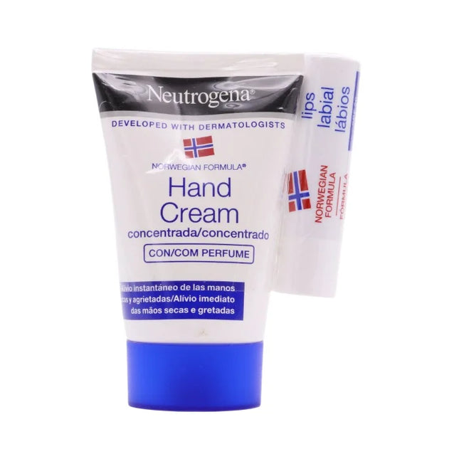 Neutrogena Concentrated Hand – Cream 50 ml + Lip Balm Unisex