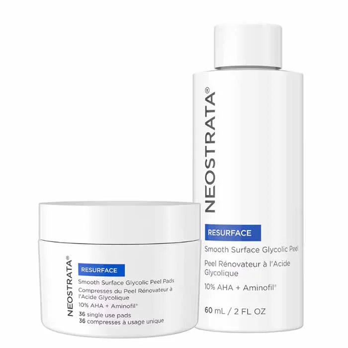 Neostrata Smooth Surface Glycolic Chemical Peel 36 Pads + Unisex, 60 ml