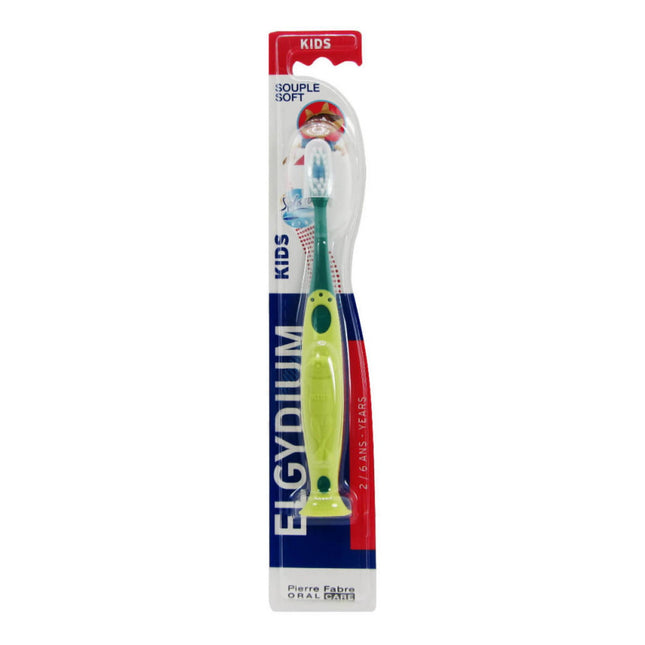 Elgydium Kids Shark – Toothbrush Unisex, Green