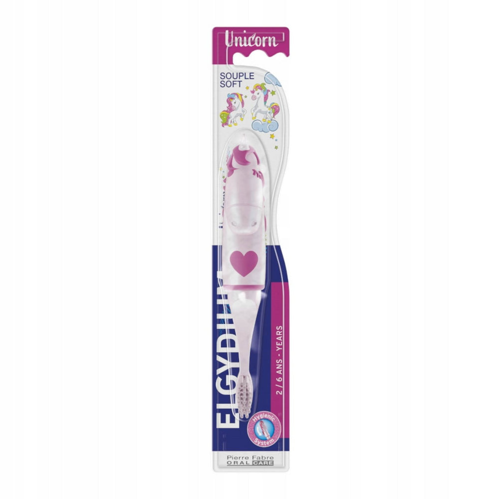 Elgydium Unicorn – Toothbrush Unisex, Purple