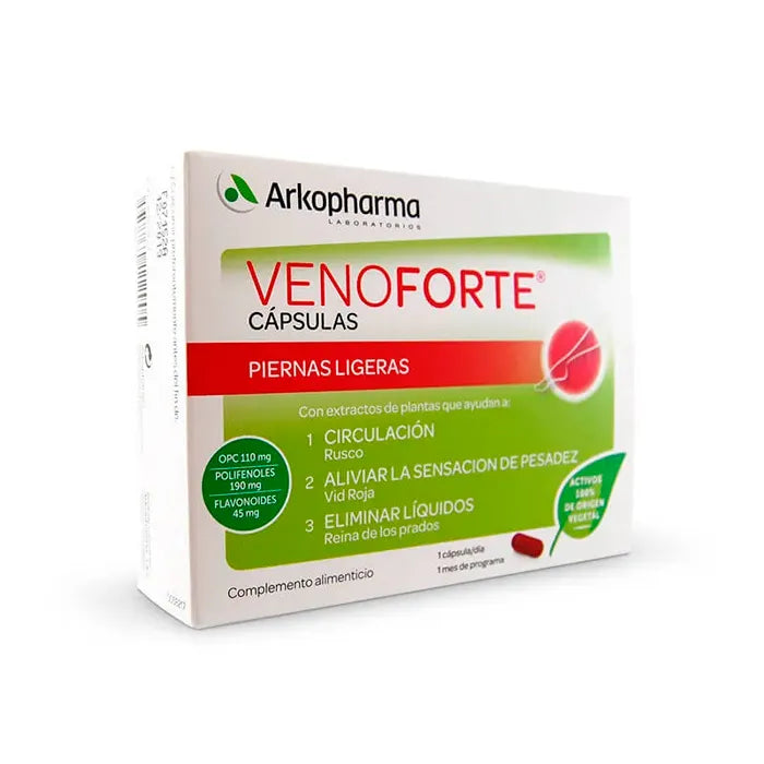 Arkopharma Venoforte, 30 capsules