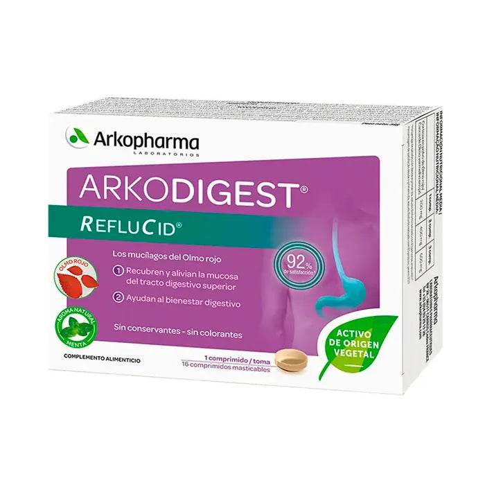 Arkopharma Arkodigest Reflucid, 16 tablets
