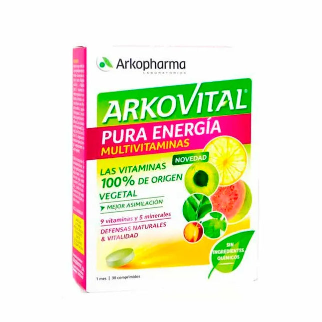 Arkopharma Arkovital Pure Multivitamins, 30 tablets
