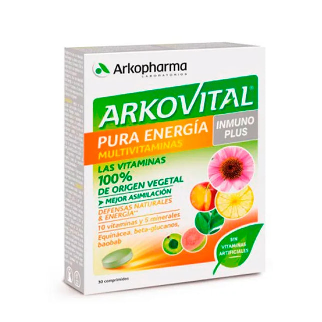 Arkopharma Arkovital Inmunoplus Pure Energy, 30 tablets