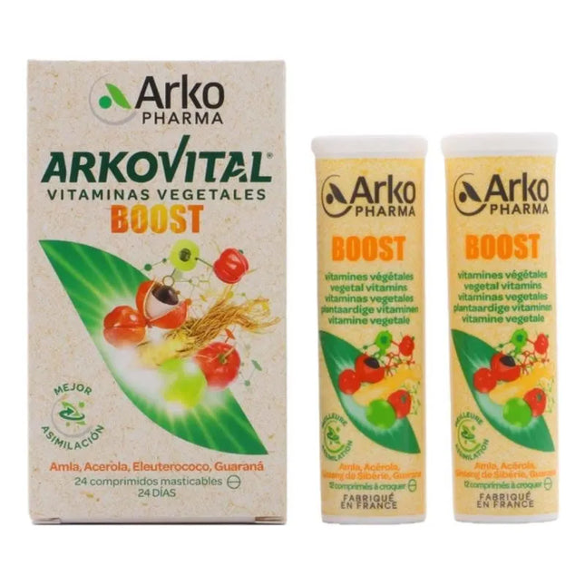Arkopharma Arkovital Vegetable Vitamins Boost 24u
