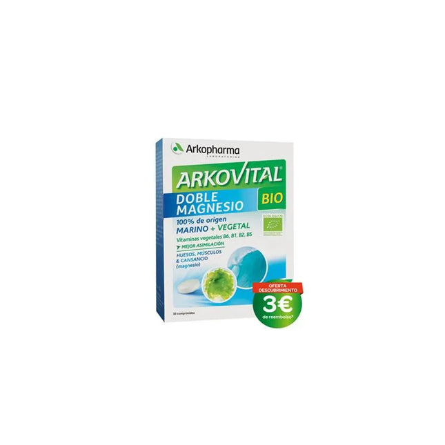 Arkopharma Arkovital Double Magnesium Bio, 30 tablets