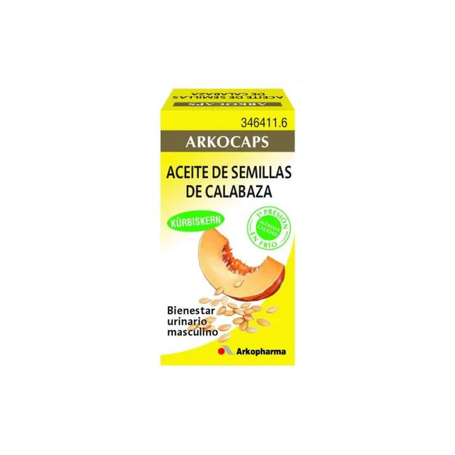 Arkopharma Arkocapsulas Pumpkin Seed Oil, 50 capsules
