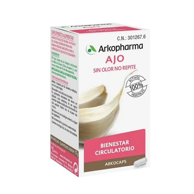 Arkopharma Arkocapsulas Garlic, 84 capsules