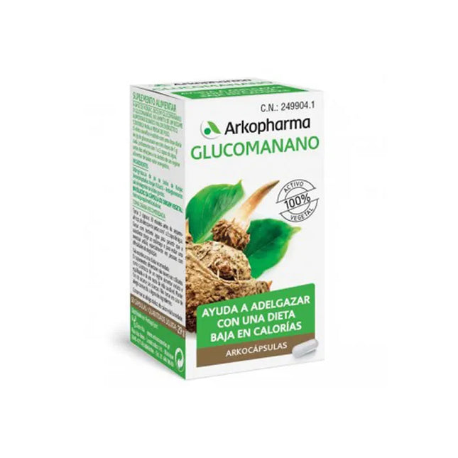 Arkopharma Glucomanano Arkocapsulas, 80 capsules