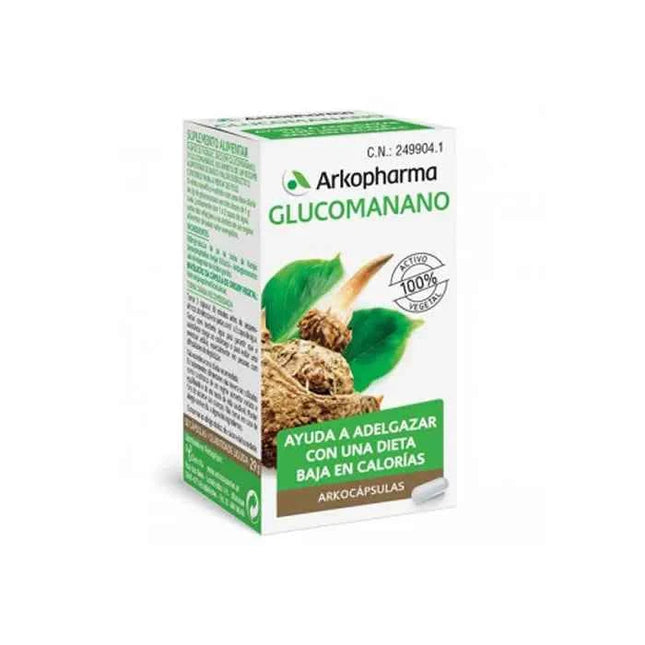 Arkopharma Glucomanano Arkocapsulas, 150 capsules