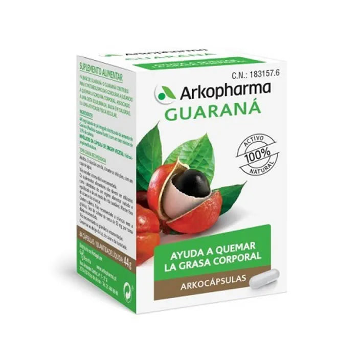 Arkopharma Guarana Arkocapsulas, 84 capsules