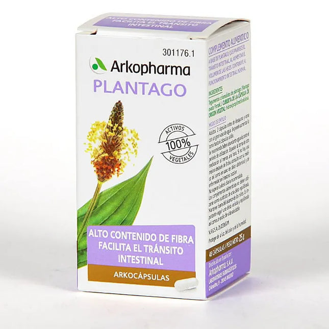 Arkopharma Plantago Arkocapsulas, 48 capsules