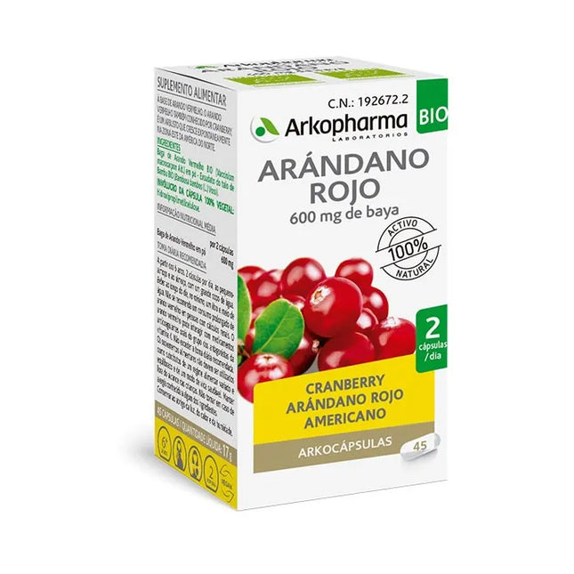 Arkopharma Cranberry, 45 capsules