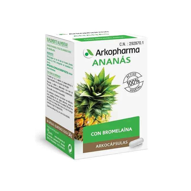 Arkopharma Arkocapsulas Ananas, 84 capsules