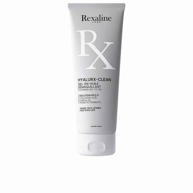 Rexaline Hyalurx-Clean – Gel Desmaquillante En Aceite Unisex, 125 ml