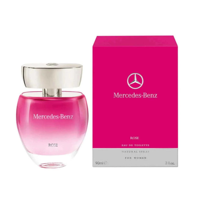 Mercedes BENZ Rose – Eau de Toilette for Women, 90 ml