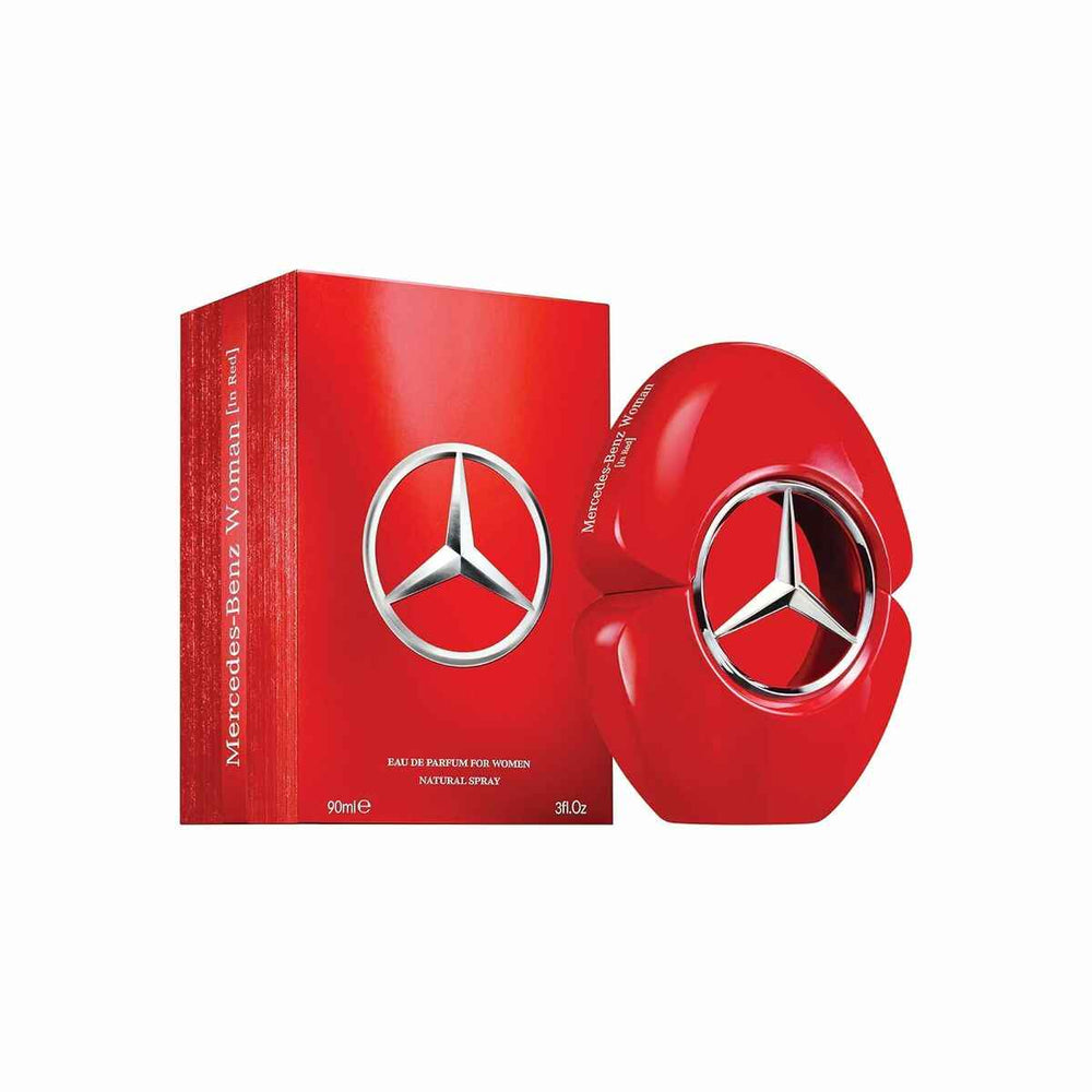 Mercedes BENZ Woman Red – Eau de Parfum for Women, 90 ml Spray