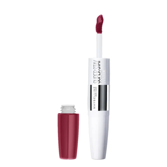 Maybelline Superstay 24 2-Step Liquid Lispstick Makeup 195 Raspberry Unisex