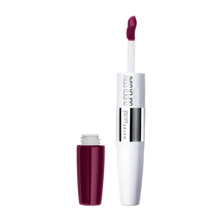 Maybelline Superstar 24 2-Step Liquid Lispstick Makeup 250 Sugar Plum Unisex