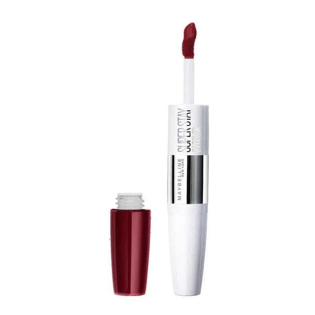 Maybelline Superstar 24 2-Step Liquid Lispstick Makeup 510 Red Passion Unisex
