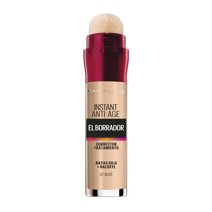 Maybelline Instant Age Rewind Eraser Dark Circles Treatment Concealer 02 Nude Unisex, 6 ml