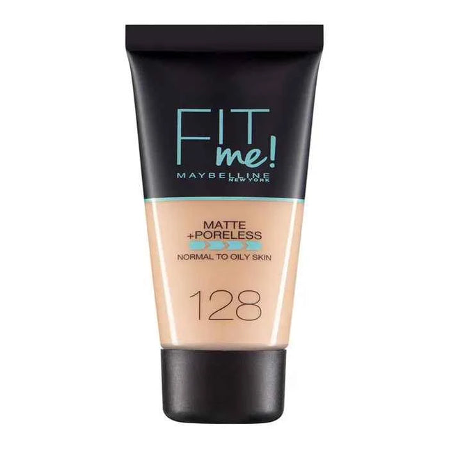 Maybelline Fit Me Matte Poreless – Foundation 128 Warm Unisex