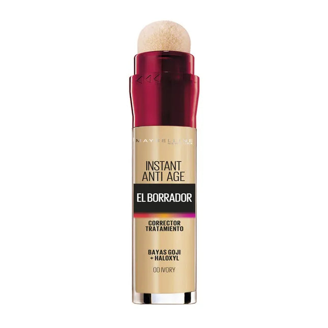 Maybelline Instant Age Rewind Eraser Dark Circles Treatment Concealer 00 Ivory Unisex, 6 ml