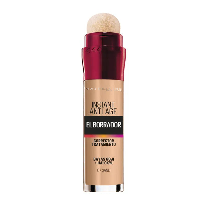 Maybelline Instant Age Rewind Eraser Dark Circles Treatment Concealer 07 Sand Unisex, 6 ml