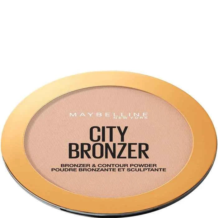 Maybelline City Bronzer & Contour Powder Makeup 250 Warm Medium Unisex, 8 g