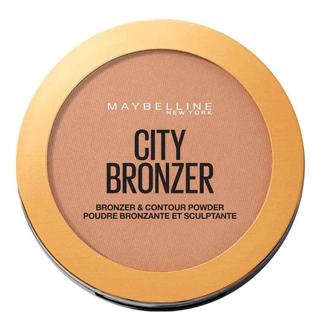 Maybelline City Bronzer & Contour Powder Makeup 300 Deep Cool Unisex, 8 g