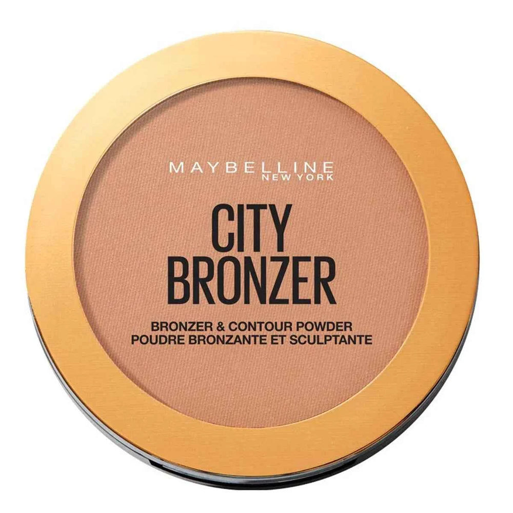 Maybelline City Bronzer & Contour Powder Makeup 300 Deep Cool Unisex, 8 g