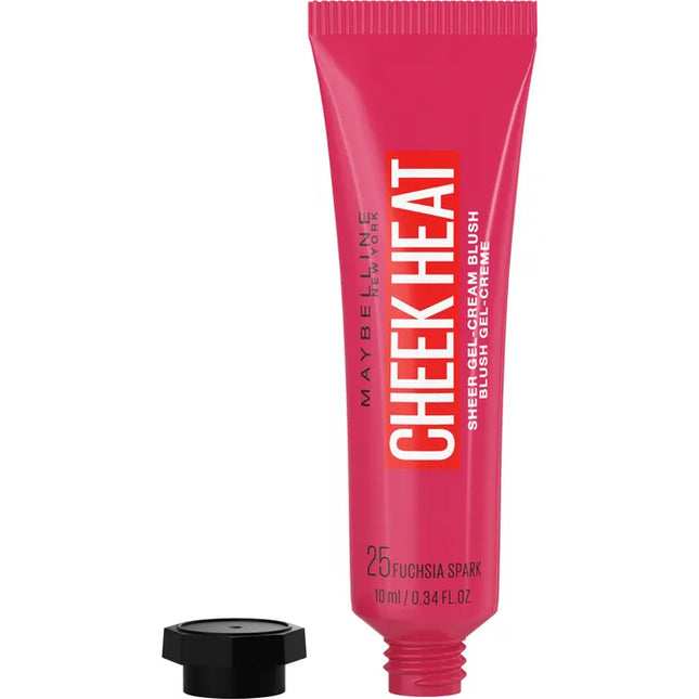Maybelline Cheek Heat Gel – Cream Blush 25 Fuchsia Spark Unisex
