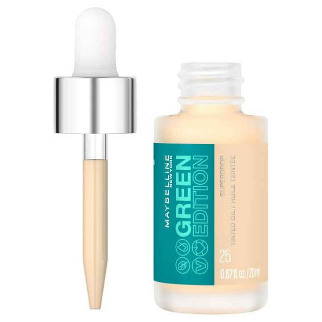 Maybelline Green Edition Superdrop Tinted Oil 25 Unisex, 20 ml