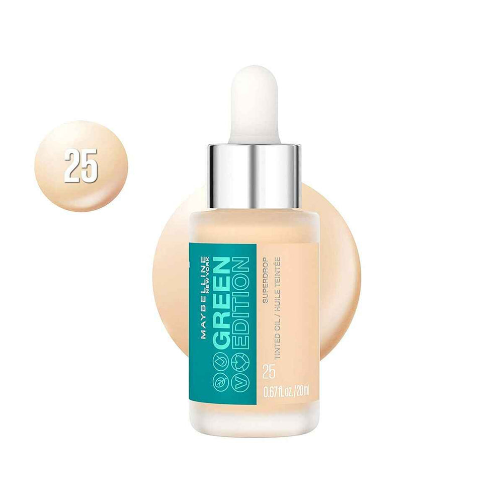 Maybelline Green Edition Superdrop Tinted Oil 25 Unisex, 20 ml