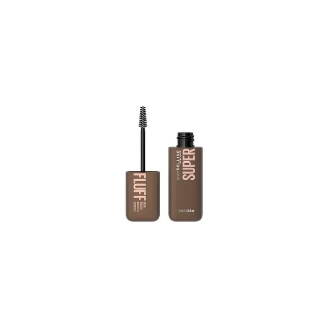 Maybelline Superfluff – Mascara Para Cejas 257-Medium Brown Unisex, 5 ml