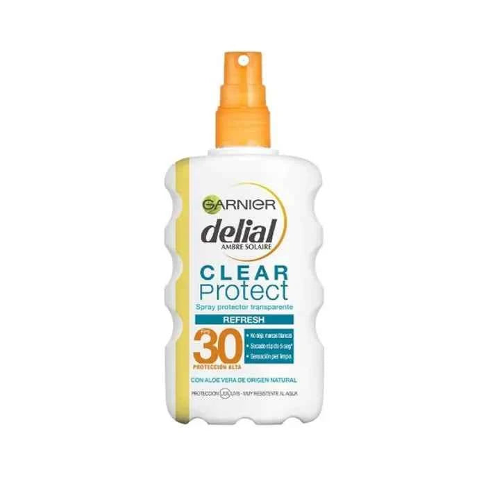 Delial Clear Protect Transparent Protective – Spray Spf30 Unisex, 200 ml