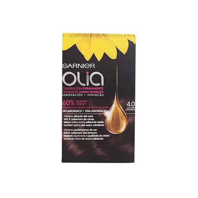Garnier Olia Permanent Coloring 4,0 Brown Unisex