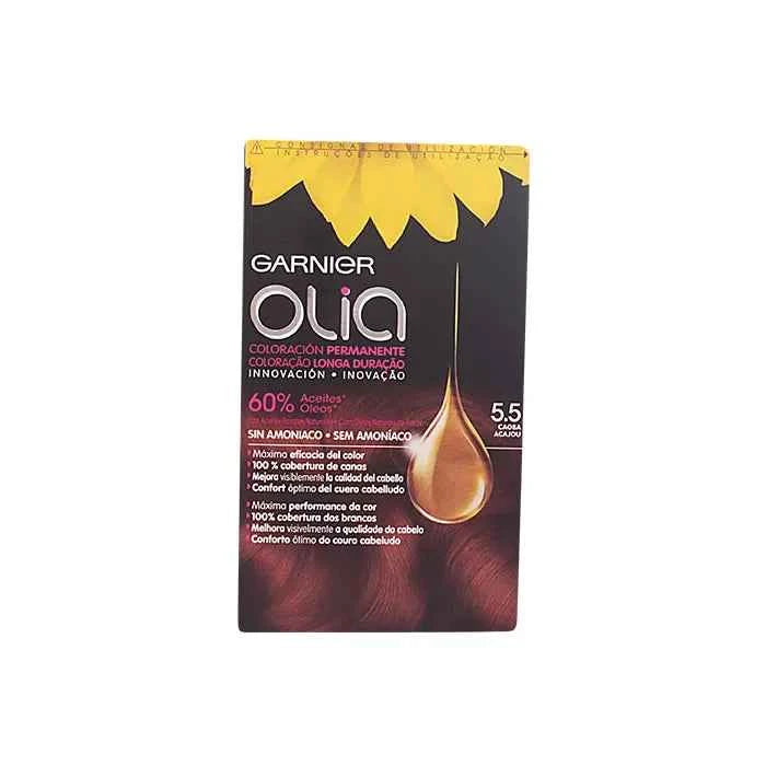 Garnier Olia Permanent Coloring 5,5 Mahogany Unisex