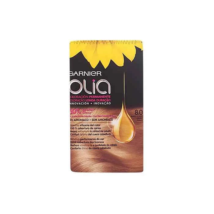 Garnier Olia Permanent Coloring 8,0 Light Blond Unisex