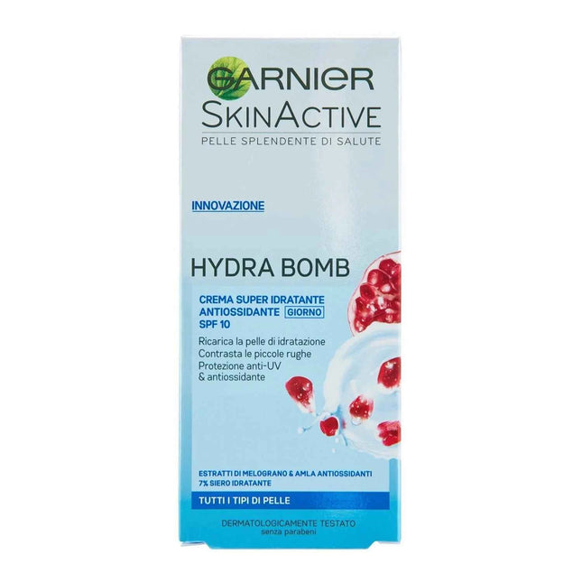 Garnier Skinactive Hydrabomb Crema Hidratante Spf10 Unisex, 50 ml