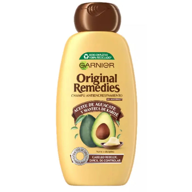 Garnier Original Remedies Avocado And Shea – Shampoo Unisex, 600 ml