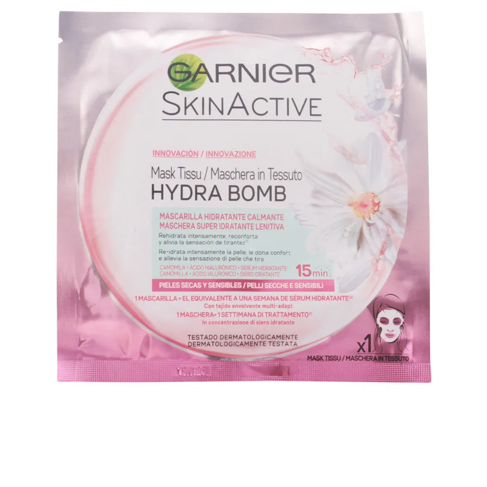 Garnier Skinactive Hydrabomb Soothing Moisturizing Facial Mask Unisex