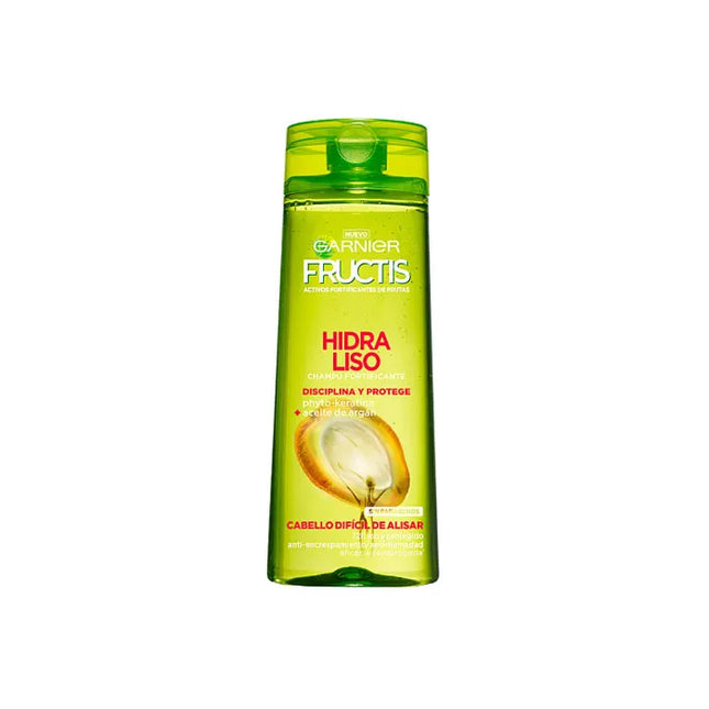 Garnier Fructis Hair Straightening – Shampoo Anti frizz Unisex, 360 ml
