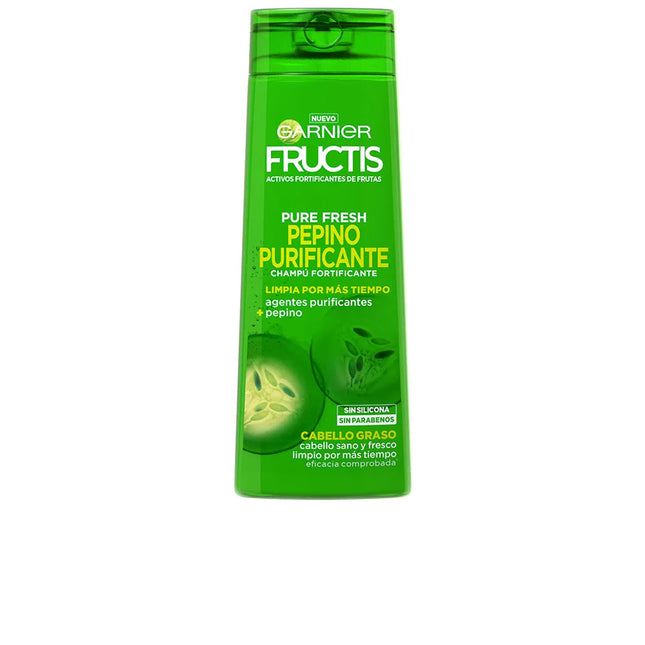 Garnier Fructis Pure Fresh Cucumber Purifying – Shampoo Unisex, 360 ml